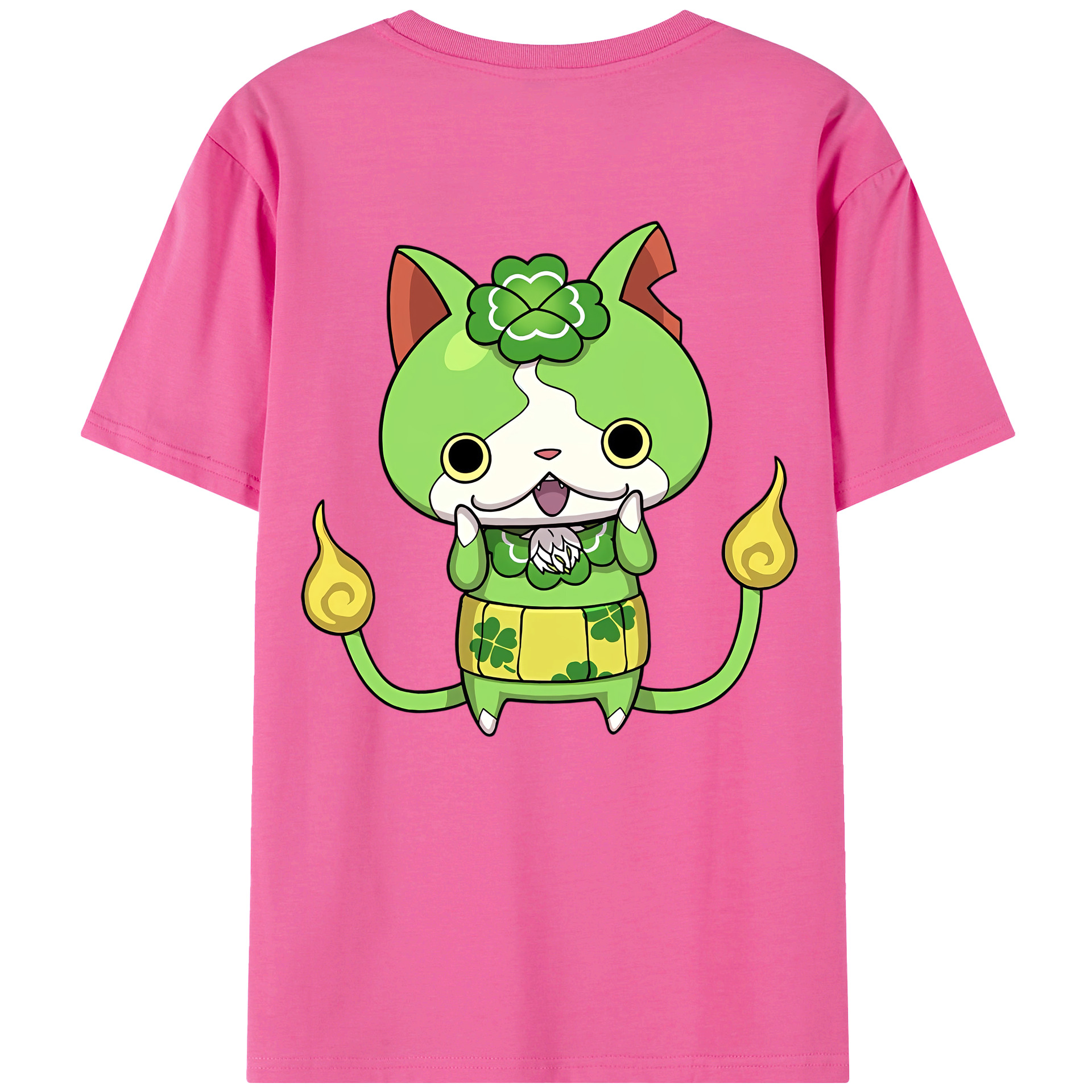 （画像用） 妖怪ウォッチ Yo-kai Watch レディース半袖Tシャツ(バックプリント)